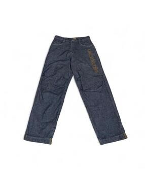Akademiks y2k style denim jeans with unique style